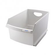 Papierkorb LOGO DRIVE, lichtgrau