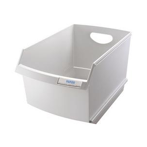 Papierkorb LOGO DRIVE, lichtgrau 1853