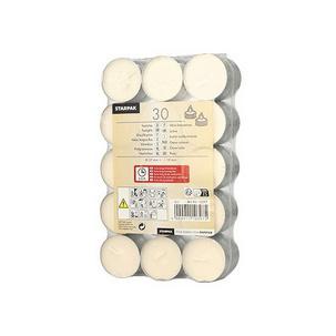 Teelichter, weiß - Kleinpackung 10397