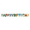 Girlanden-Kette "Happy Birthday"