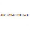 Girlanden-Kette "Joyeux Anniversaire"