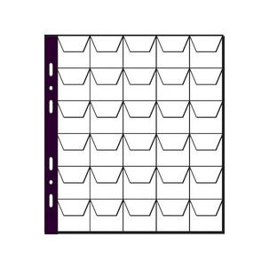 Münzhüllen, 30 Fächer 30323-19