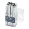 Marker classic, 12er Set Toner Grautöne "TG"