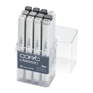 Marker classic, 12er Set Toner Grautöne "TG" 20075153