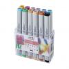 Marker classic, 12er Set Pastellfarben