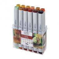 Marker classic, 12er Set Herbstfarben