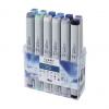 Marker classic, 12er Set Winterfarben