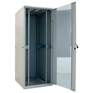 Symbolbild: 19" Netzwerkschrank, offen  D42S61G