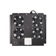 Dachlüftereinheit für Server- & Netzwerkschränke, schwarz