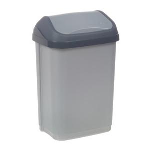 Abfalleimer "swantje", silber / graphite 1030616000000