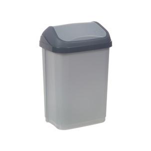 Abfalleimer "swantje", silber / graphite 1030716000000