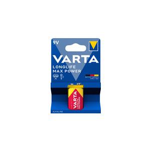 Alkaline Batterie Longlife Max Power, E-Block (9V), Verpackung 04722 101 401