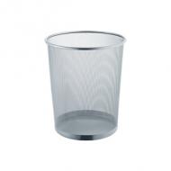 Papierkorb "the circle network", silber