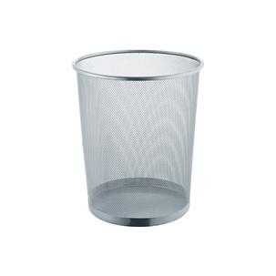 Papierkorb "the circle network", silber H2518595