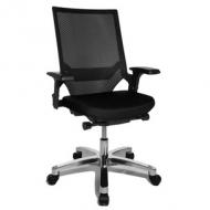 Bürodrehstuhl "Autosyncron 1", schwarz