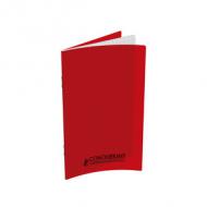 Notizheft - geheftet, rot