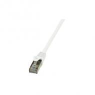 Patchkabel Kat. 6 F/UTP, weiß
