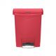 Tret-Abfalleimer Slim Jim, 30 Liter, gelb 1883564
