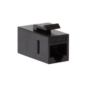 Keystone Verbinder Kat.6, Klasse E, ungeschirmt, schwarz  NK4012