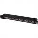 19" Patch Panel Kat.6A, 16 Ports, lichtgrau  NP0061