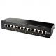Desktop Patch Panel Kat. 6A, Klasse EA, schwarz DN-91612SD-EA