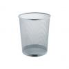 Papierkorb "the circle network", silber