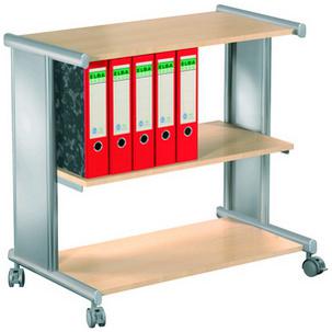 Symbolbild: zeigt das Produkt in Anwendung - alusilber / buche 14351011