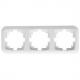 Abdeckrahmen für "ROMA" Steckdose und Schalter, 3-fach 41791L