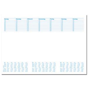 Papier-Schreibunterlage "Office", mit Kalendarium 46617