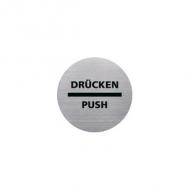 Piktogramm "the badge" DRÜCKEN / PUSH