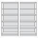 1) Grund-Regal / 2) Anbau-Regal 50957111
