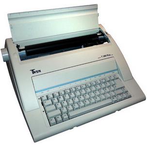 Elektrische Schreibmaschine "TWEN 180 PLUS" 01E-47