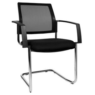 Besucherstuhl "BtoB 20 Netz", schwarz BB490A G210
