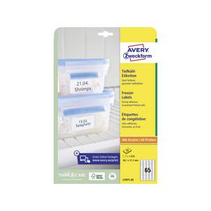 Stark haftende Tiefkühl-Etiketten L7970-25