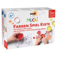 Fingerfarbe "MUCKI", Set "Wir mischen, malen, tupfen"