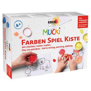 Fingerfarbe "MUCKI", Set "Wir mischen, malen, tupfen" 29100