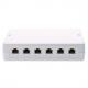 Aufputzbox für Keystone Module, 6-Port DN-93705