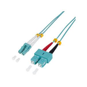 LWL Patchkabel, LC-Duplex Stecker - SC-Duplex Stecker, OM3 FP3LS10