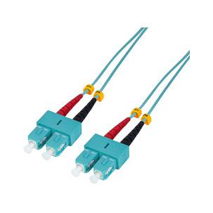 LWL Patchkabel, SC-Duplex Stecker - SC-Duplex Stecker, OM3 FP3SC00