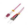 LWL Patchkabel, LC-Duplex Stecker - 2 x ST Stecker, OM4