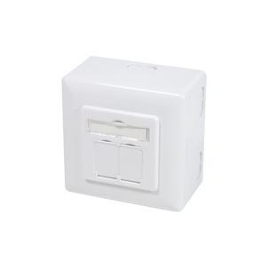 Aufputz- und Unterputzdose, Kat 6 NP0039A