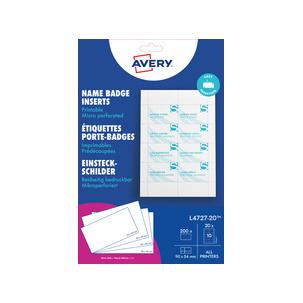 Symbolbild: Einsteck-Namensschilder L4727-20