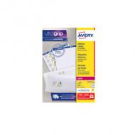 AVERY Etiquette dadresse, 99,1 x 33,9 mm, blanc marge tout autour, coins arrondis, pour imprimante laser contenu: 1.600 étiquettes sur 100 feuilles A4 (L7162-100.FR)