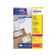 AVERY Etiquette dexpédition, 99,1 x 139,0 mm, blanc technologie ultragrip, bord tout autour, coins arrondis, pour imprimantes laser contenu: 400 étiquettes sur 100 feuilles A4 (L7169-100.FR)