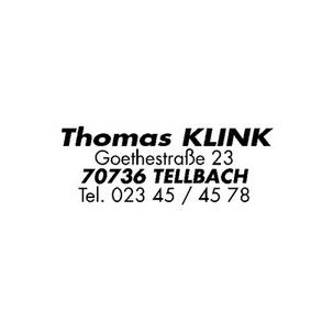 Abdruckbeispiel PRINTER20