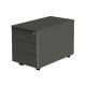 Rollcontainer, 1 Schub + 1 Schub Hängeregistratur, weiß 12464710