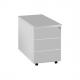 Rollcontainer, 1 Schub + 1 Schub Hängeregistratur, weiß 12464710
