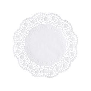 Symbolbild: Torten-Spitzenpapier, weiß 12452