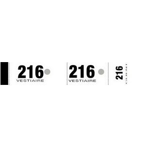 Bloc vestiaire, blanc 266