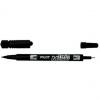 Permanent-Marker Twin Marker, schwarz